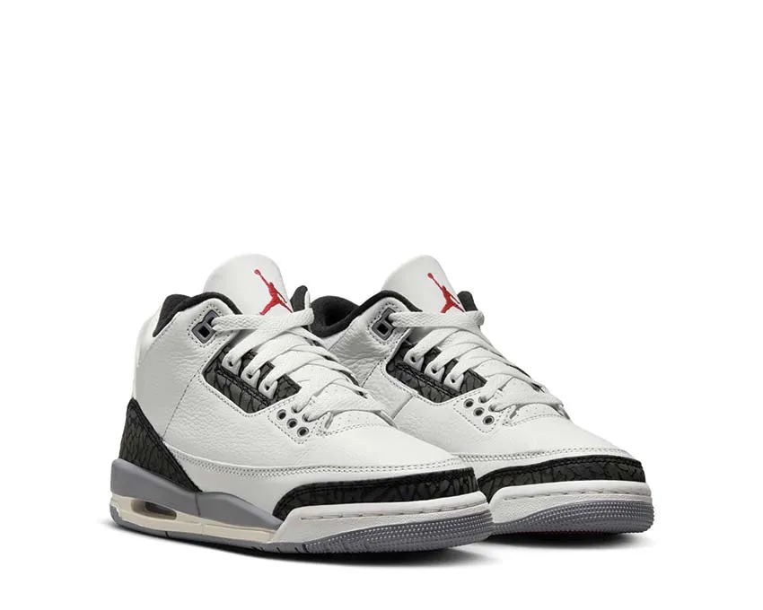Comfort collar Air Jordan 3 Retro GS "Cement Grey"