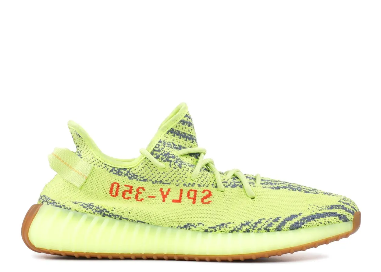 Adidas Yeezy Boost 350 V2 Semi Frozen Yellow Leisure Comfort Cool Fit