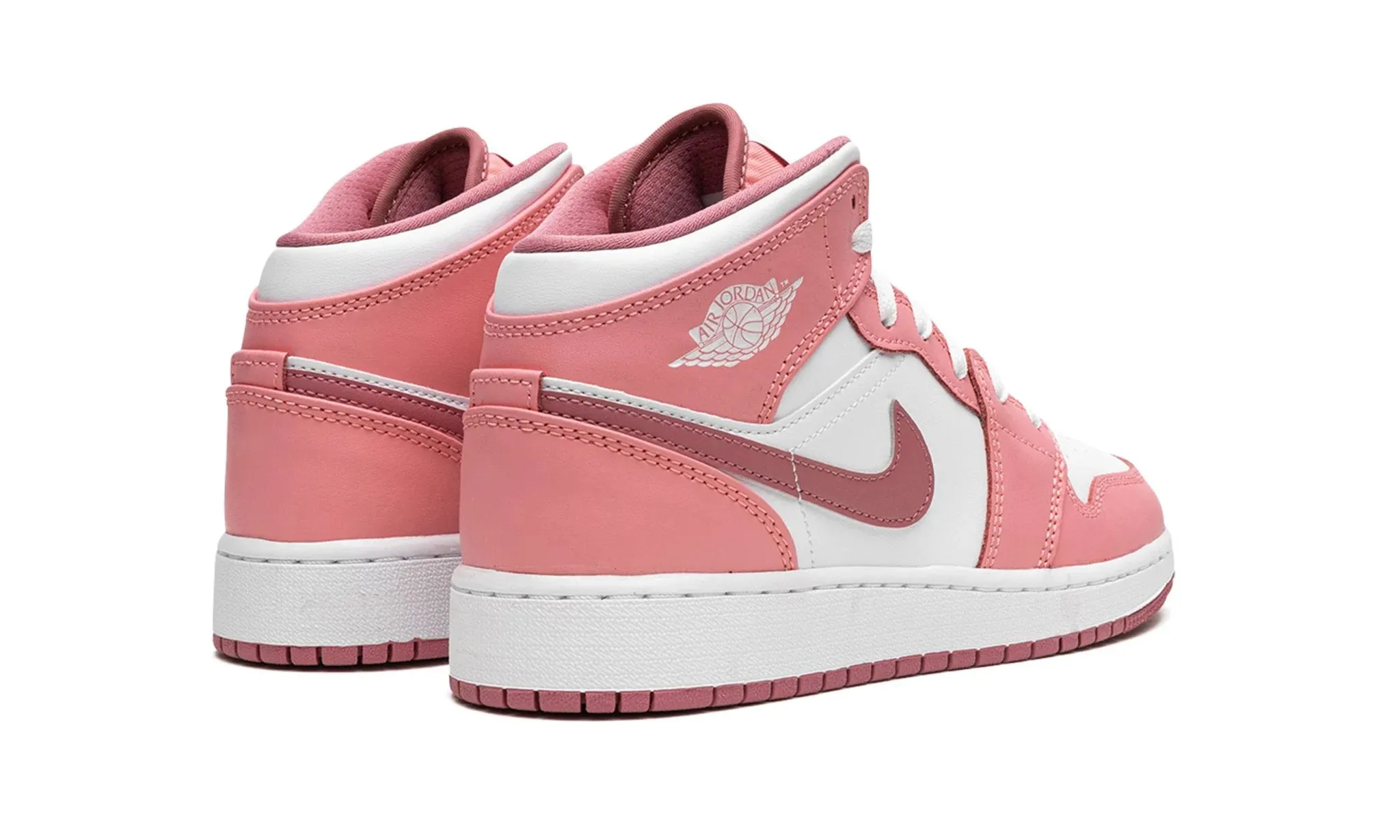 Air Jordan 1 Mid Desert Berry (GS) Toe Space