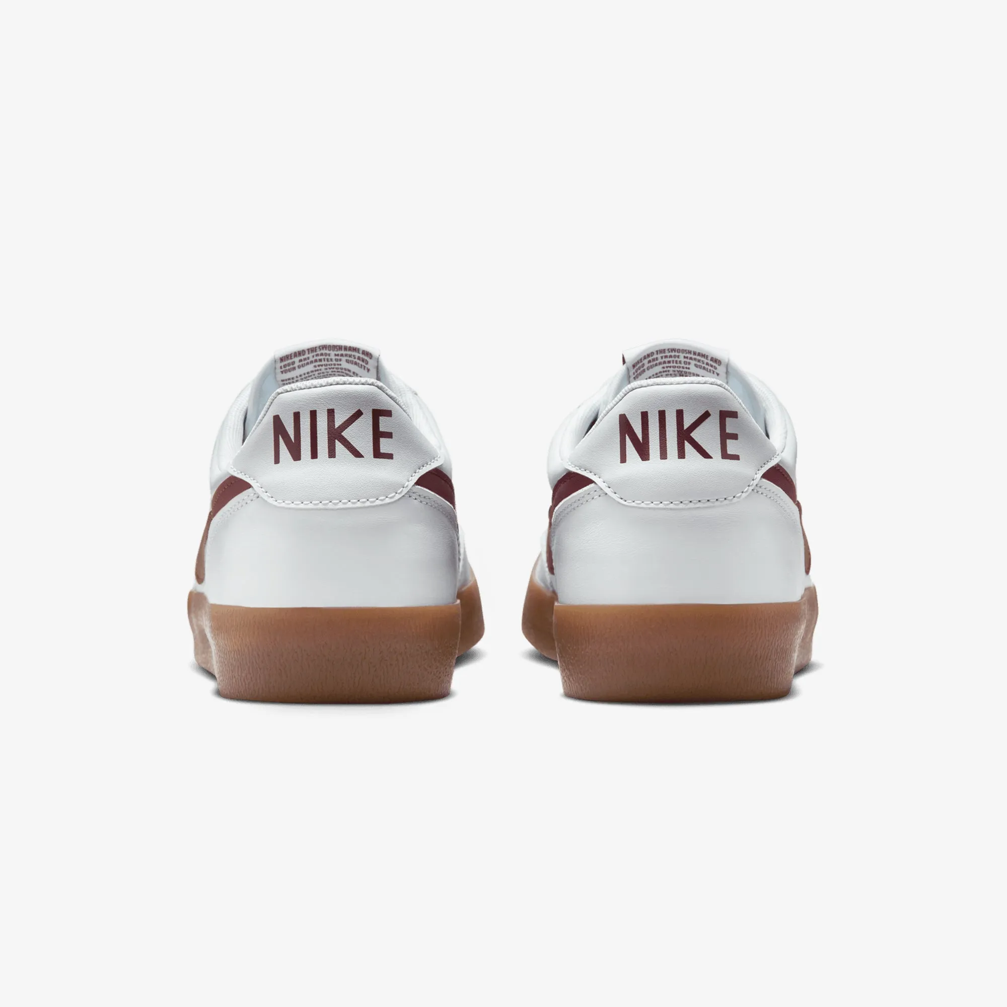 Nike | KILLSHOT 2 LEATHER { PURE PLATINUM/DARK TEAM RED ergonomic Stone Gray