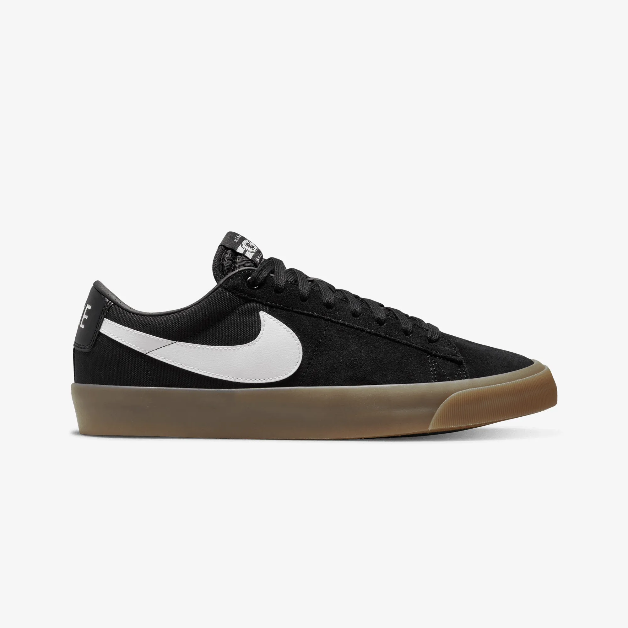 Tech Glow Skate Cool Nike | SB ZOOM BLAZER LOW PRO GT { BLACK/WHITE-BLACK-WHITE