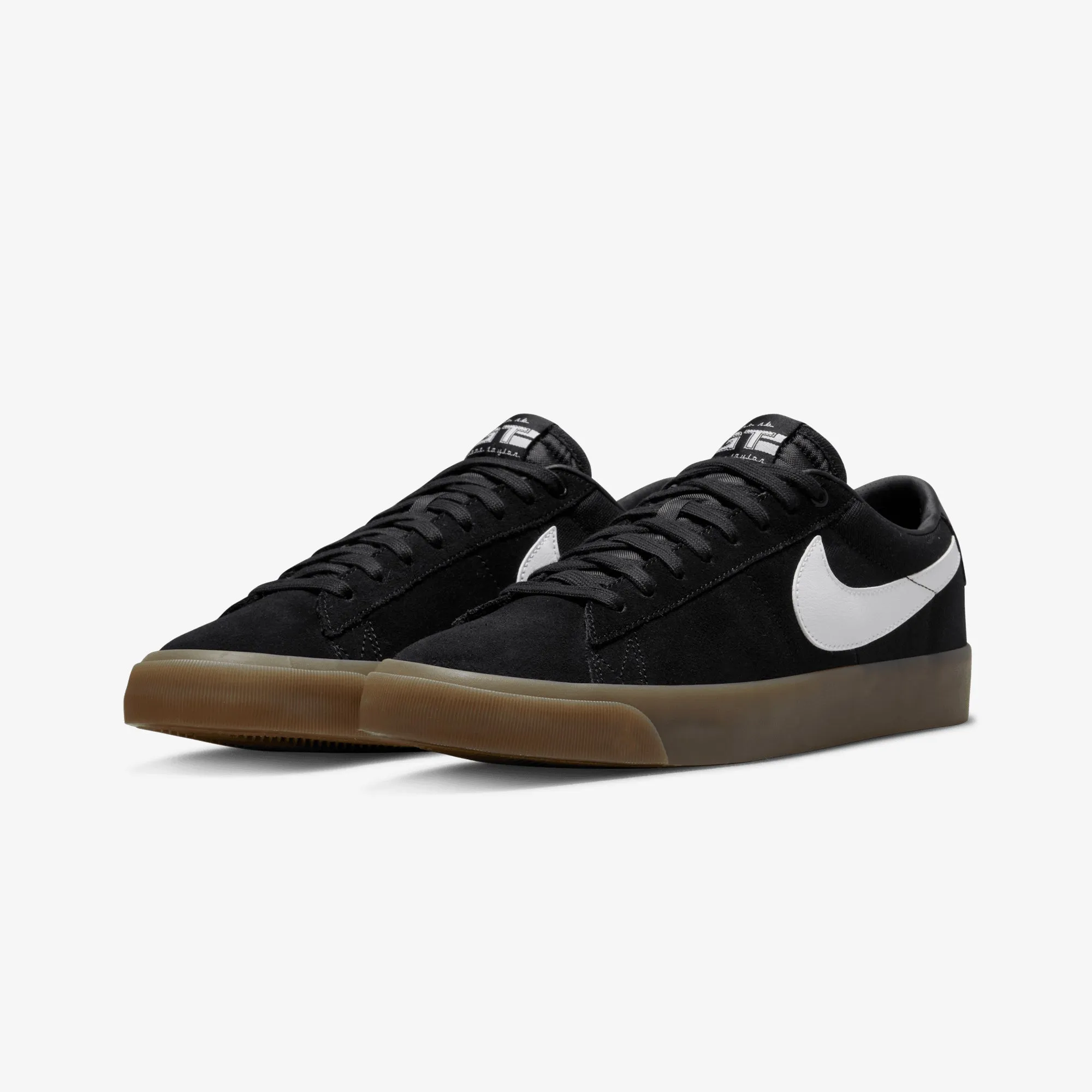 Summer Base Nike | SB ZOOM BLAZER LOW PRO GT { BLACK/WHITE-BLACK-WHITE