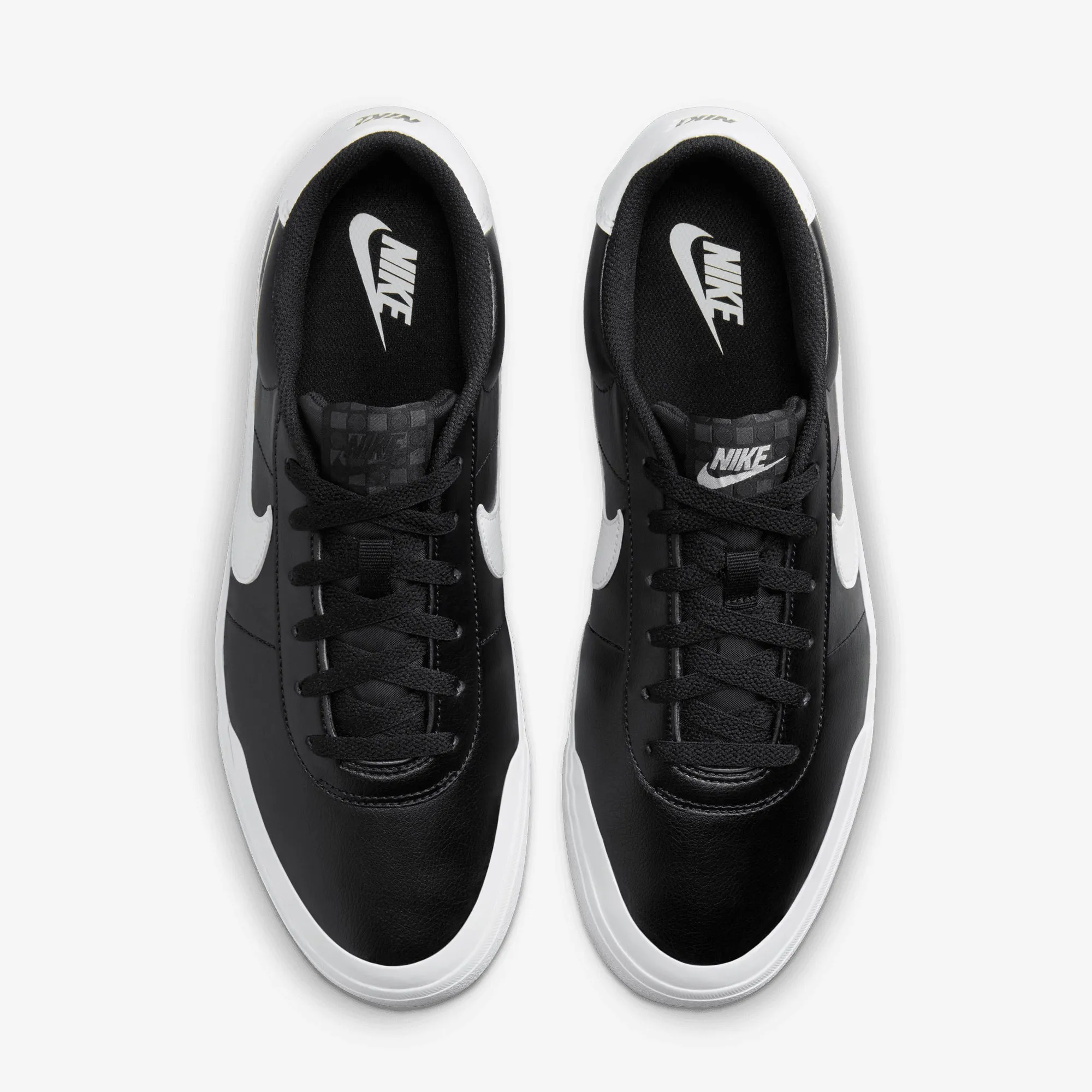 Scandi Clean Quick Flex Nike | COURT SHOT { BLACK/WHITE