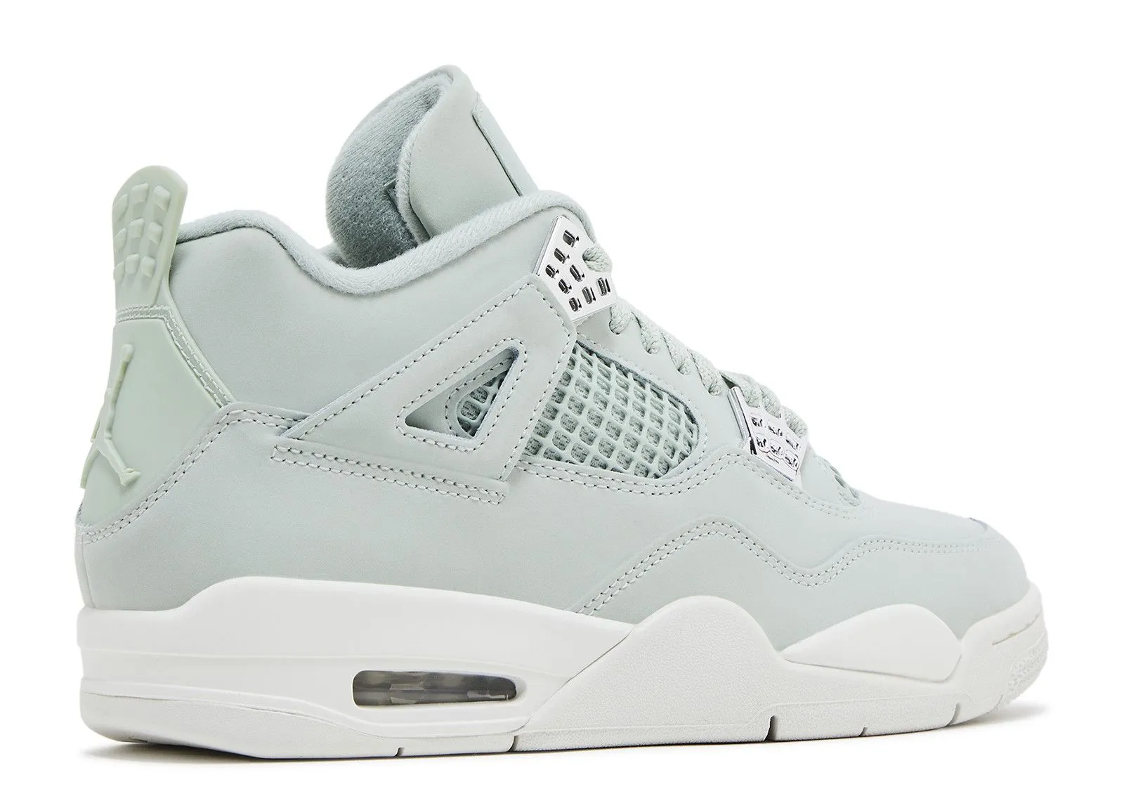 Air Jordan 4 Retro Seafoam Sail Mark Hike Footwear Style