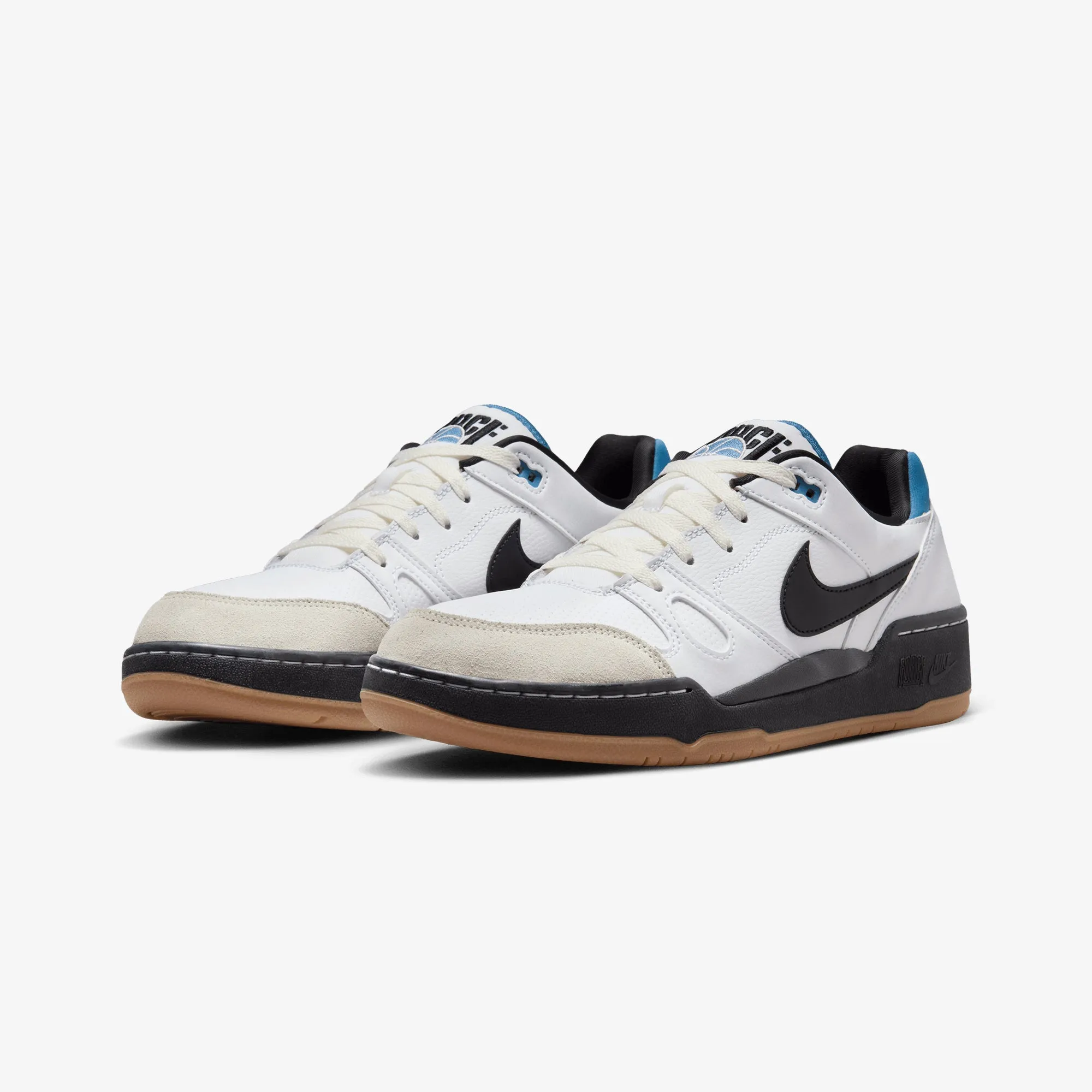 NIKE | FULL FORCE LOW { WHITE/BLACK-PHANTOM-AEGEAN STORM Cotton Base