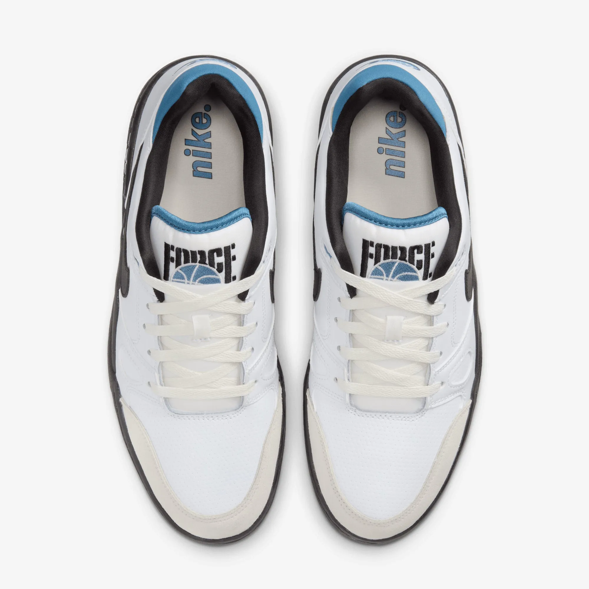 Korean Trend Strap Mode NIKE | FULL FORCE LOW { WHITE/BLACK-PHANTOM-AEGEAN STORM
