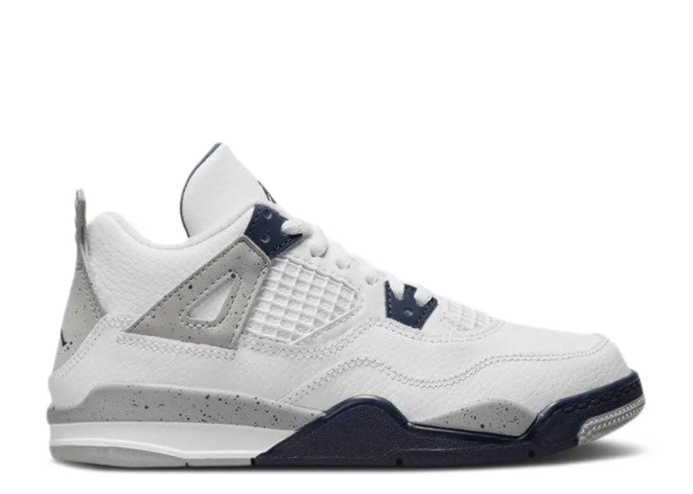 Air Jordan 4 Midnight Navy (PS) Street Fashioned Style
