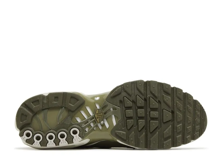 Nike Air Max Plus Light Bone Neutral Olive Bright Step Soft Cushioning