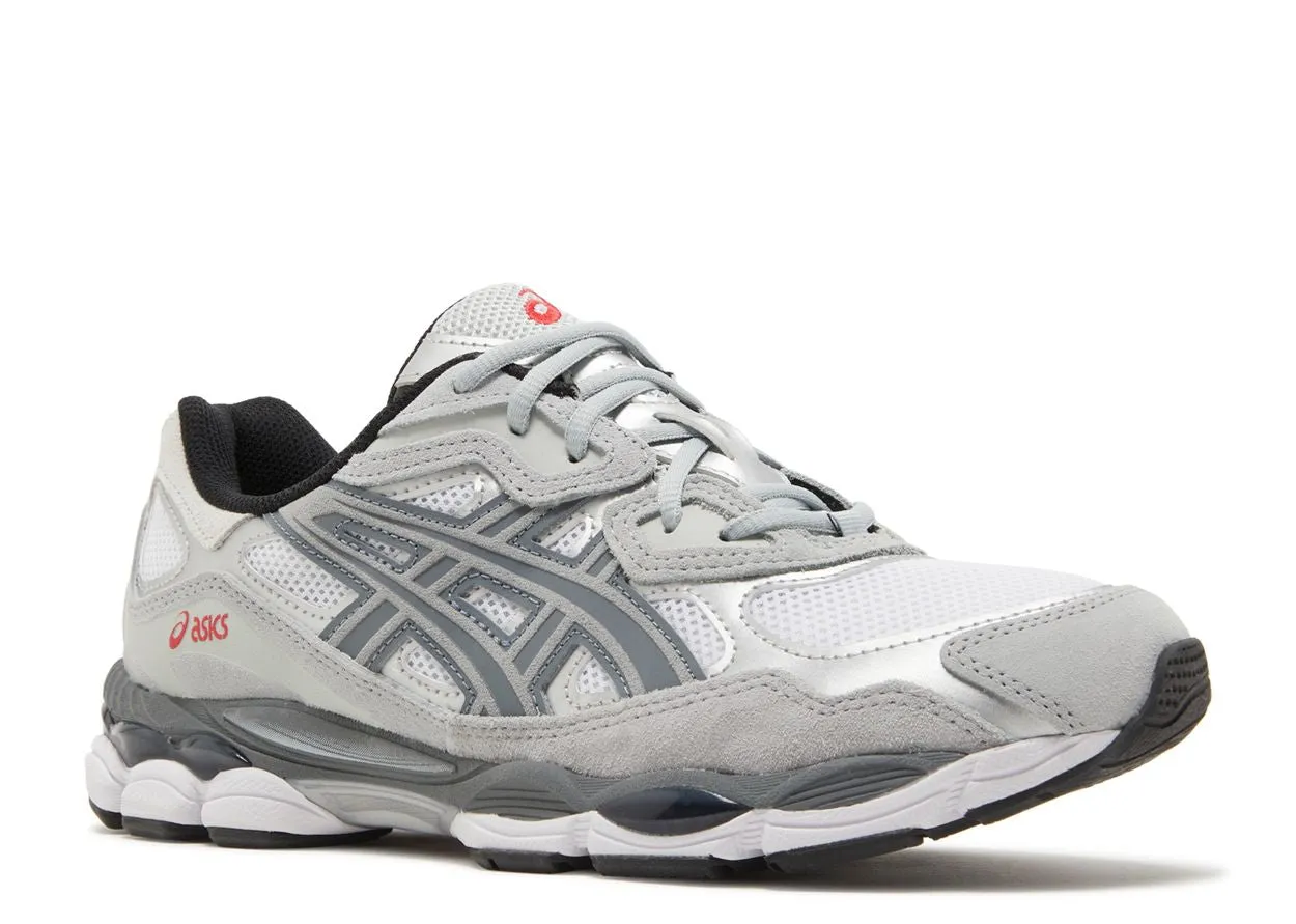 Asics Gel-NYC White Steel Grey indoor activity Molded Heel Cushion