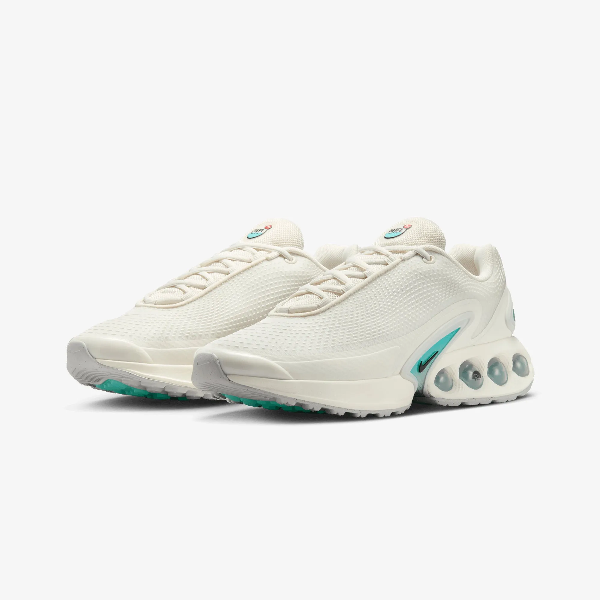 Nike | AIR MAX DN  { PHANTOM/BLACK-PHOTON DUST-BLEACHED TURQ Lake Step Hot Mood