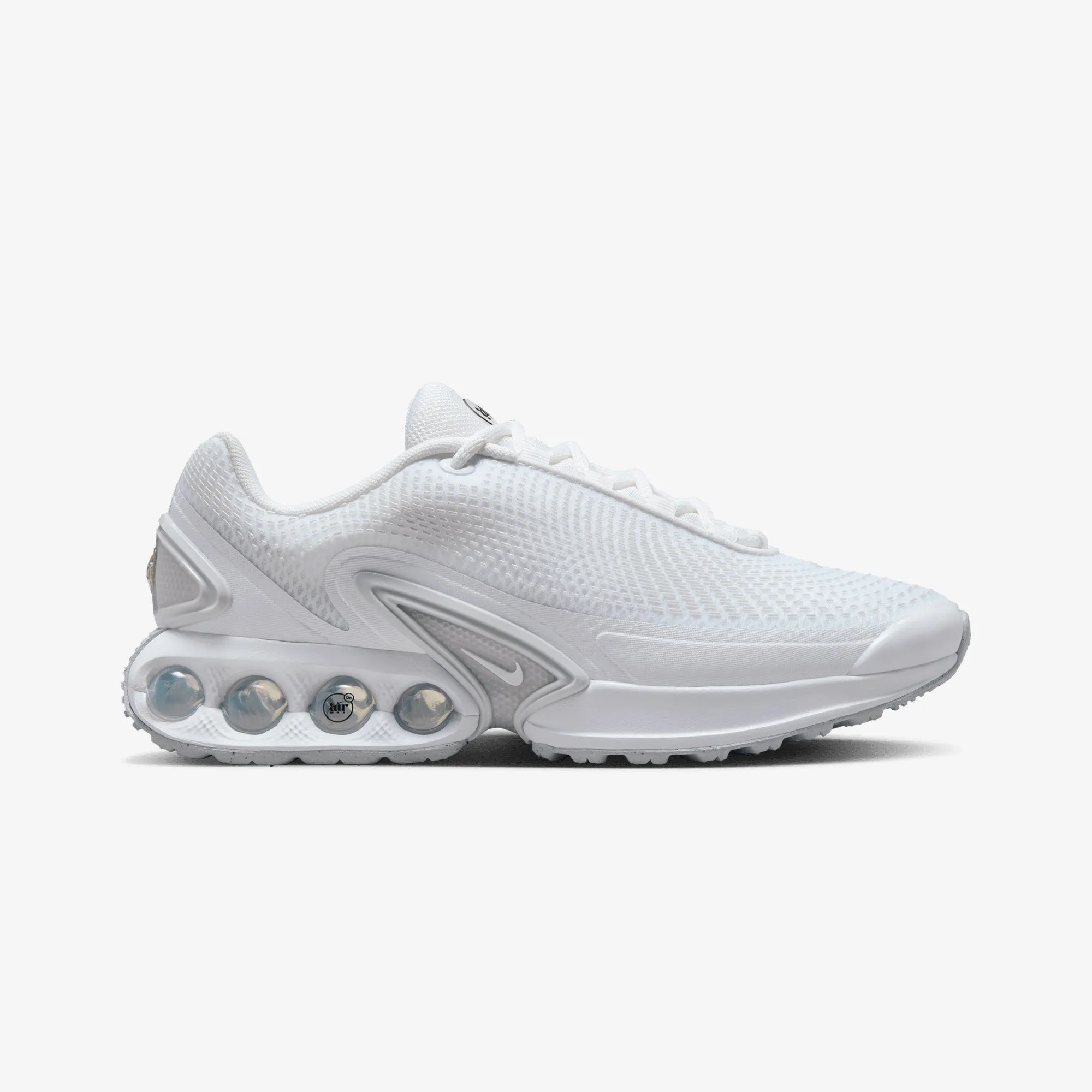 Flexible Road Long Nike | AIR MAX DN { WHITE/WHITE-WHITE-METALLIC SILVER