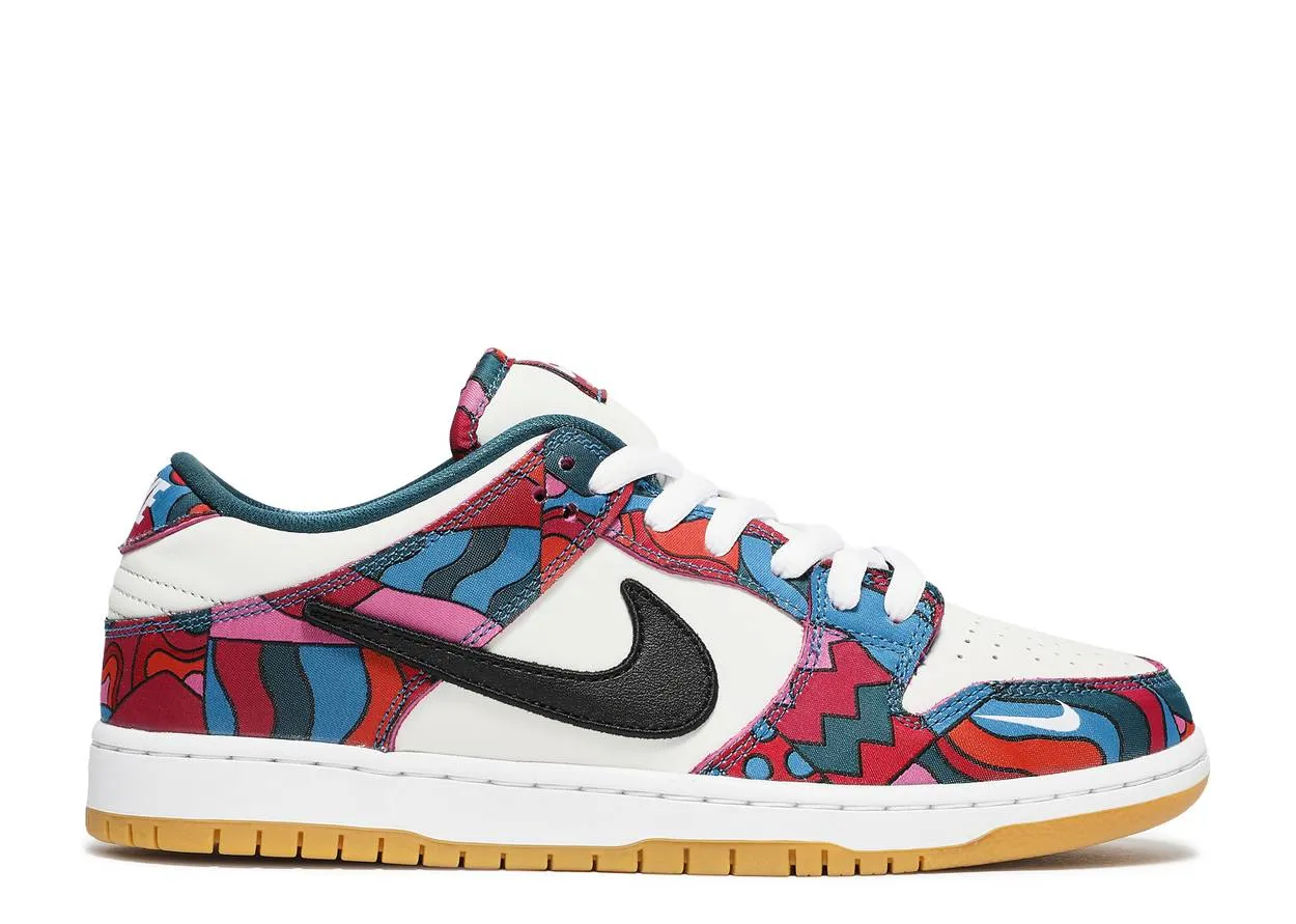 Heat Step Nike SB Dunk Low Parra Abstract Art
