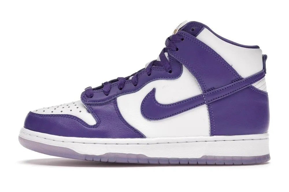 Team Jog Ankle Support Nike Dunk High SP "Varsity Purple" Women's