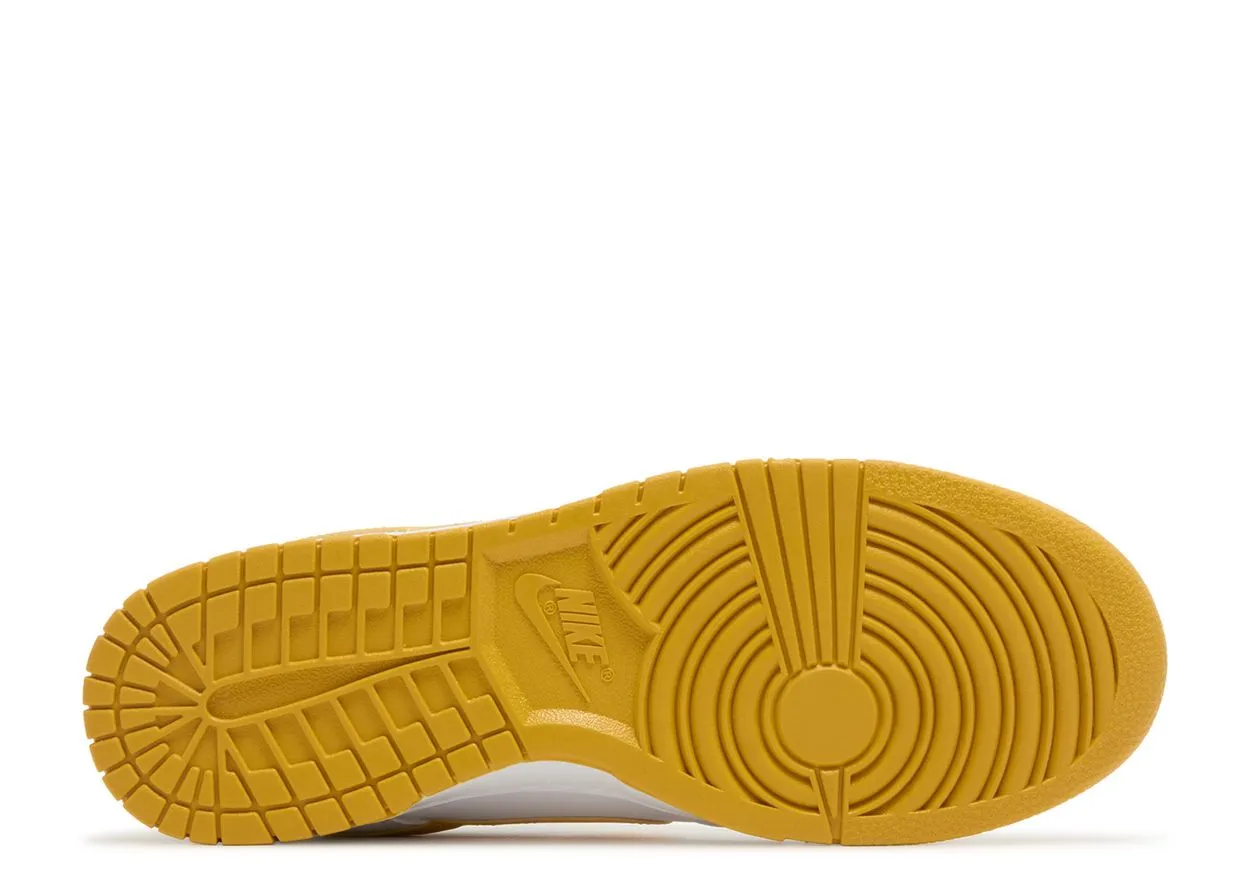 Nike Dunk Low White University Gold No Fuss Fit Walk Light