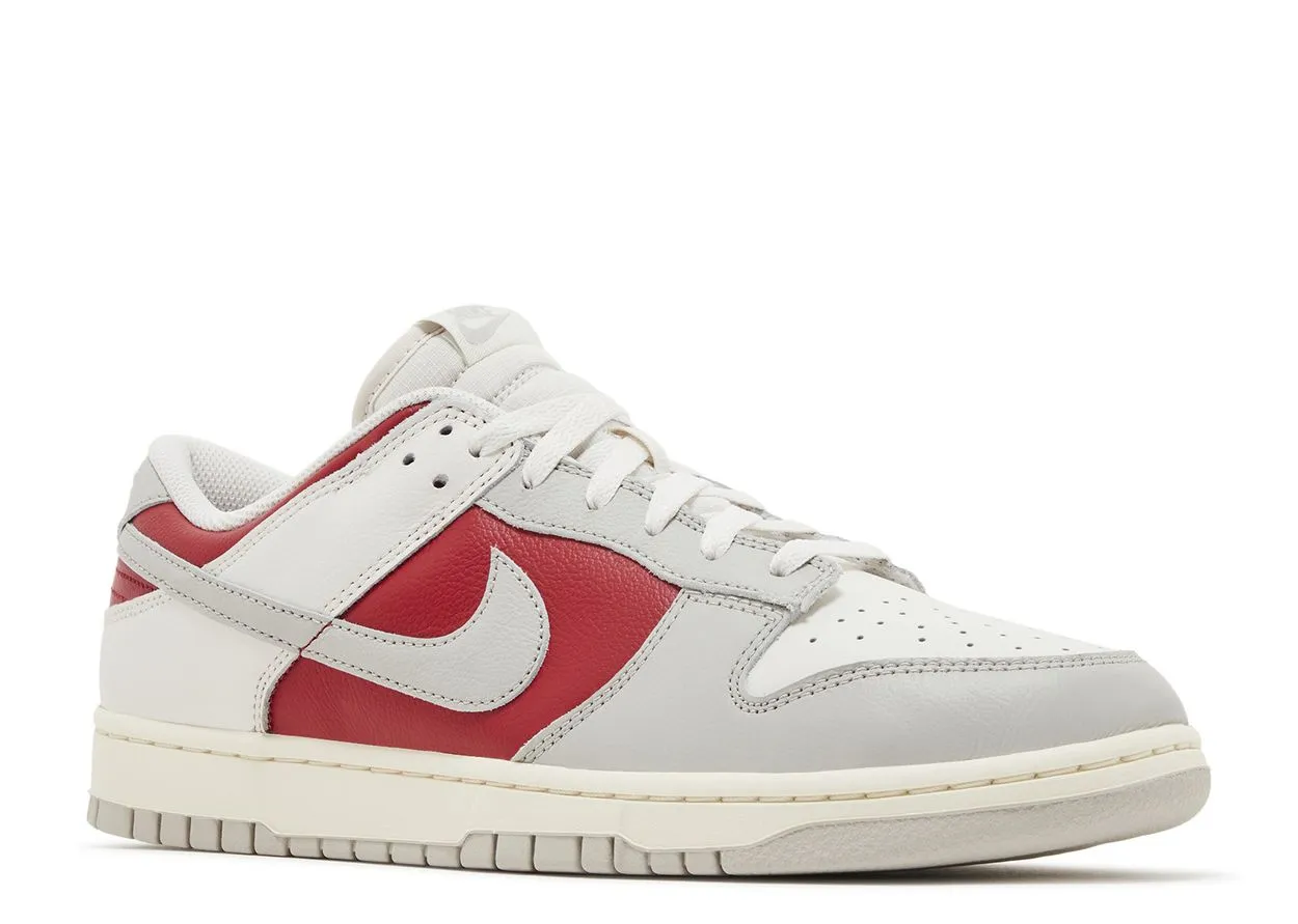 Nike Dunk Low Light Iron Ore Gym Red Busy Walk