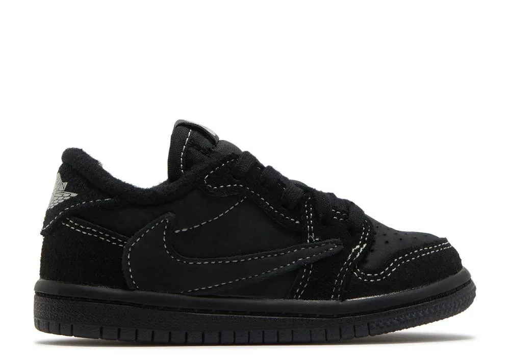 Air Jordan 1 Low SP Travis Scott Black Phantom (TD) Light Ride Foot Support