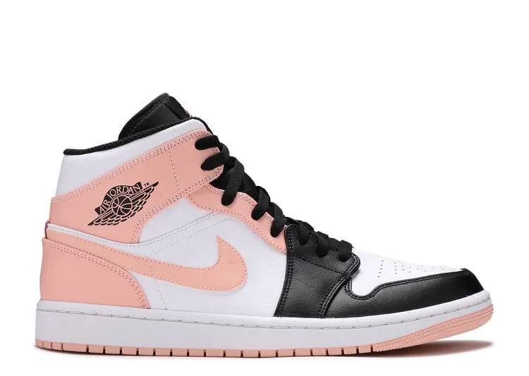 Vibe Up Score Step Air Jordan 1 Mid Crimson Tint