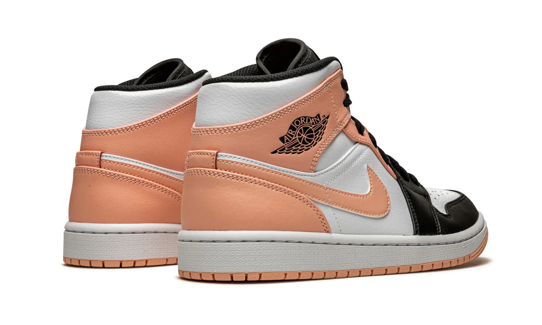 Lime Fresh Green Leaf Air Jordan 1 Mid Crimson Tint