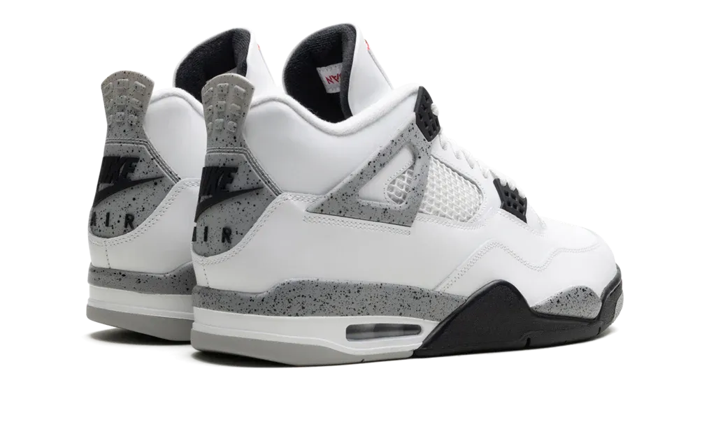 Jordan 4 Retro "White Cement" (2025) Street Look