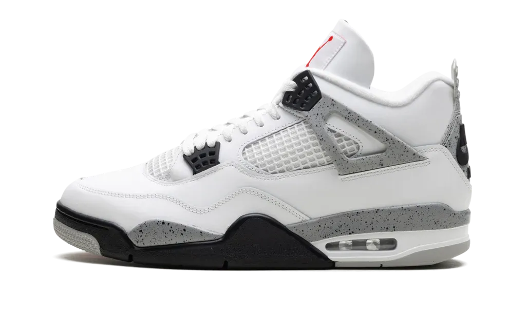 Jordan 4 Retro "White Cement" (2025) Travel Daily comfort features