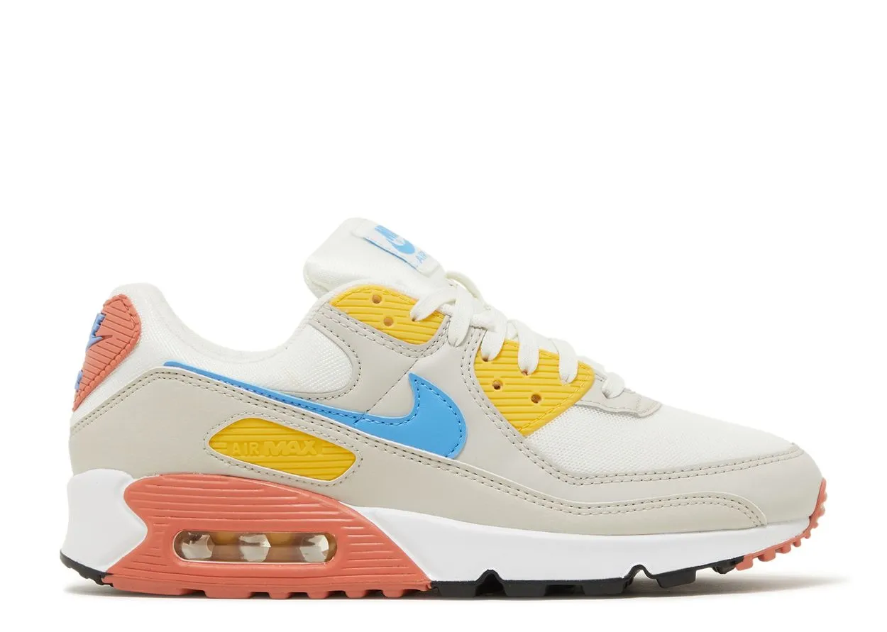 Nike Air Max 90 Light Bone Vivid Sulphur Hot Weather Desert Hike