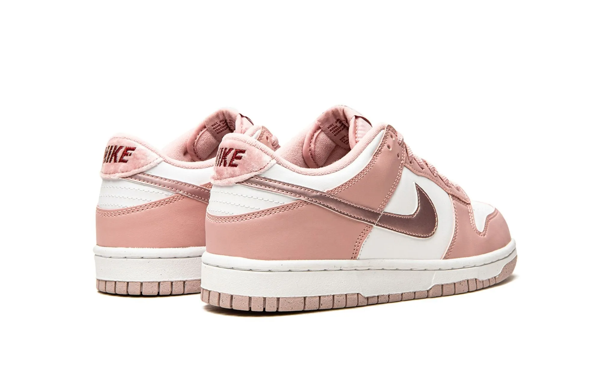 City Step Weekend Fit Nike Dunk Low "Pink Velvet" Grade School