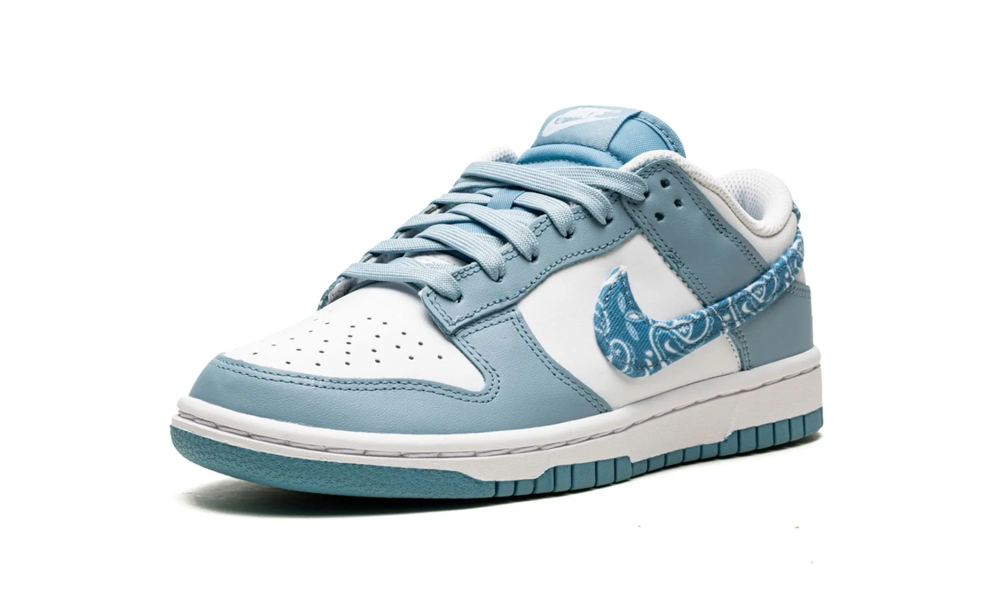 Nike Dunk Low "Blue Paisley" Women's Relaxed Cushion Breathable mesh