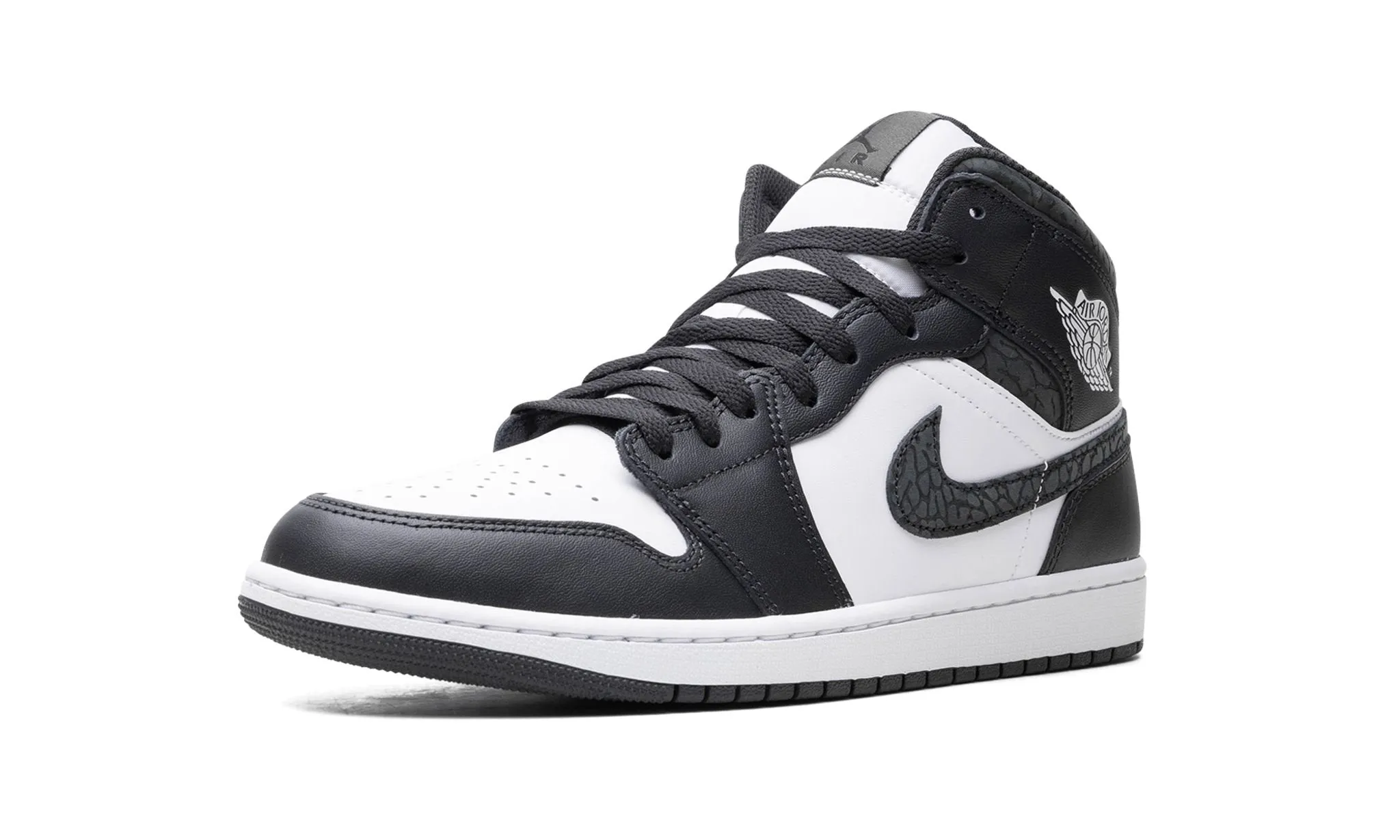 Comfort Cushion Air Jordan 1 Mid Panda Off Noir
