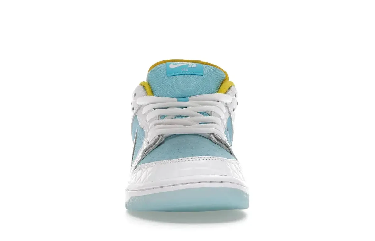 Nike SB Dunk Low Pro FTC Lagoon Pulse (Regular Box) Relaxed Fit Deep Black