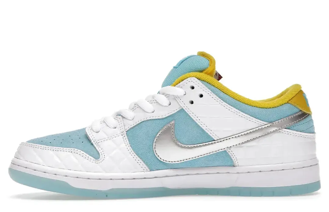 Nike SB Dunk Low Pro FTC Lagoon Pulse (Regular Box) Flex grooves