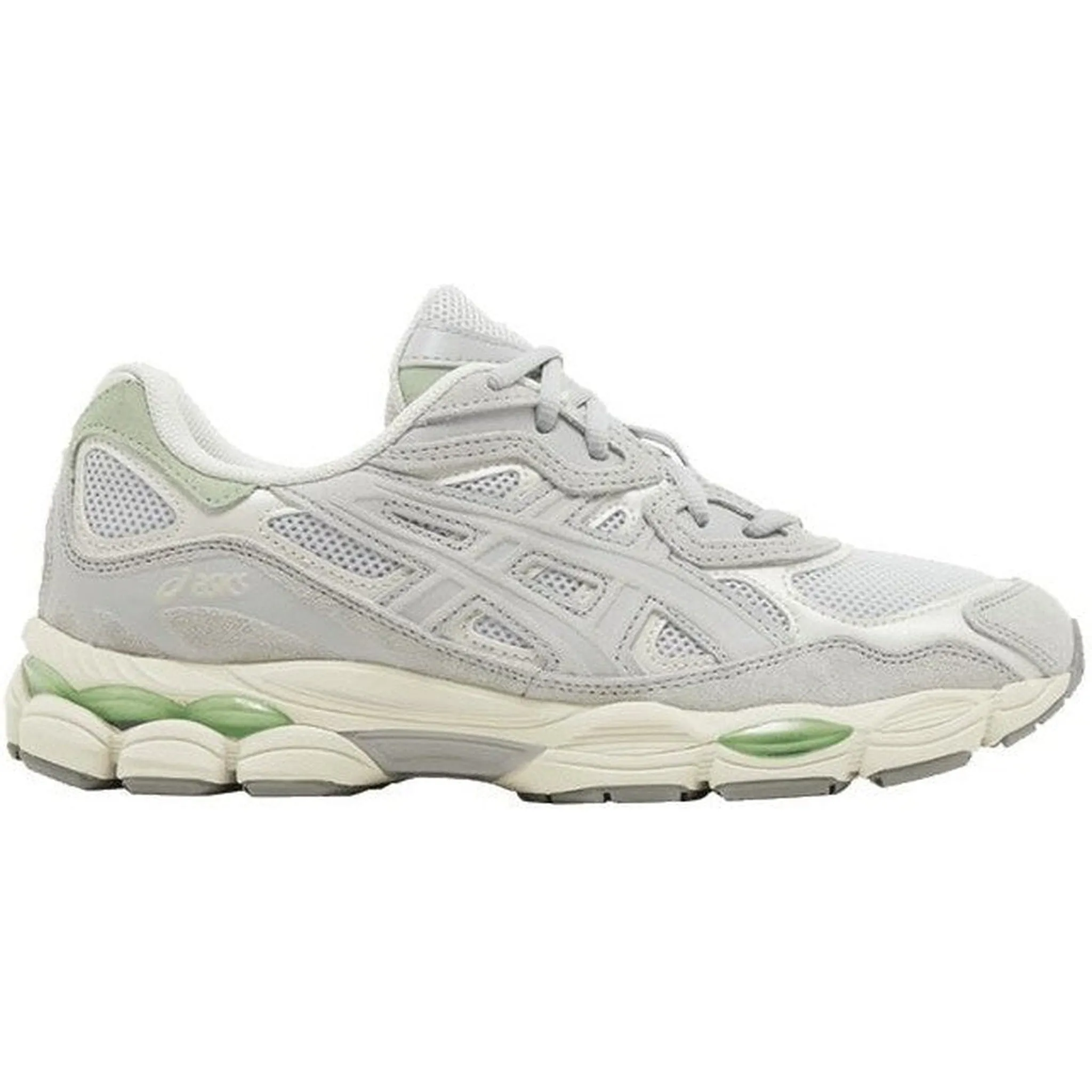 ASICS Gel-NYC Cloud Grey Green Teen Fun