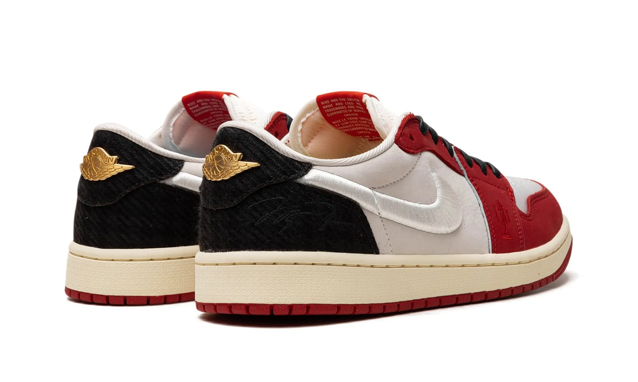 Bold Tone Memory Foam Trophy Room x Air Jordan 1 Retro Low OG SP 'Rookie Card - Home'