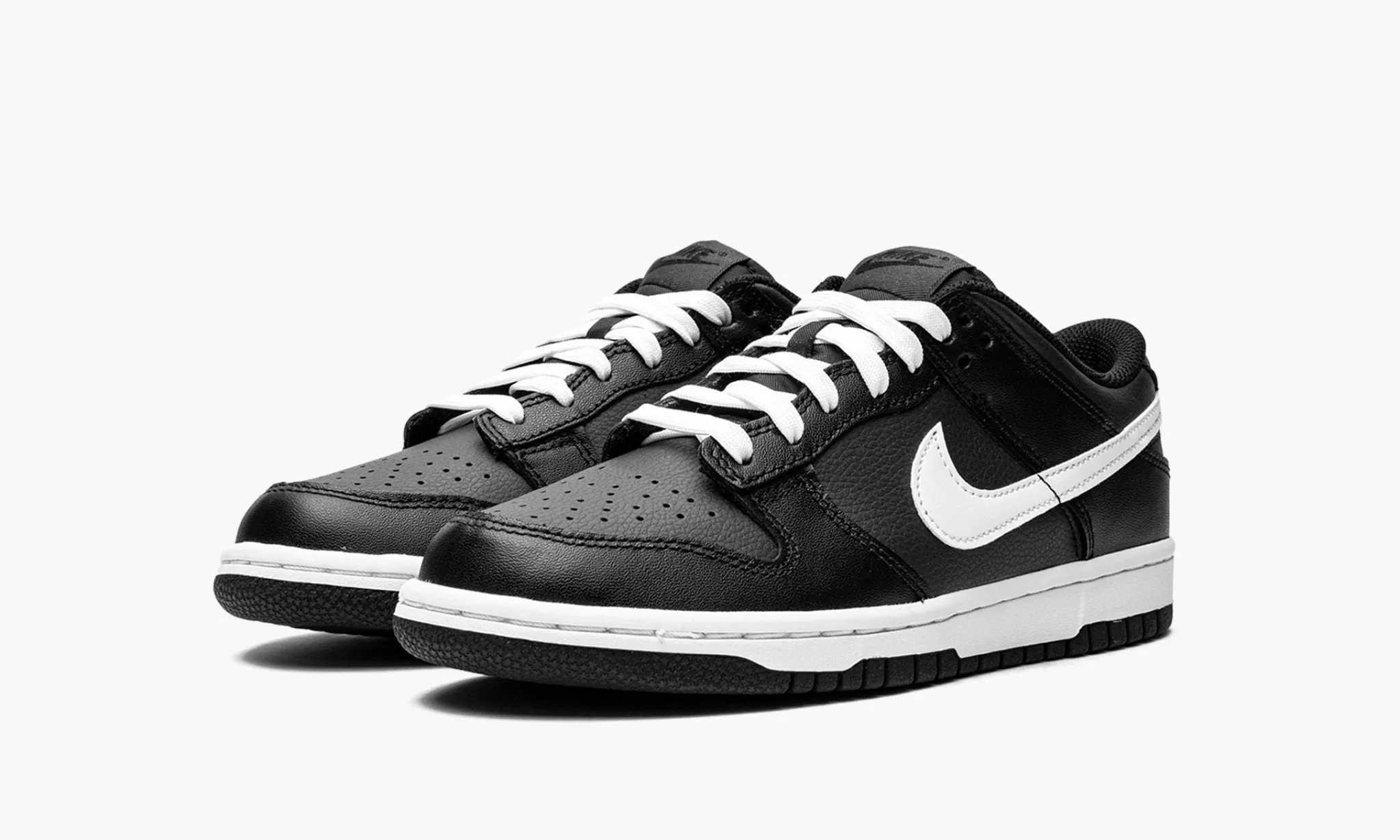 All Gender Fit Ergonomic Shape Nike Dunk Low Retro "Black Panda" Grade School