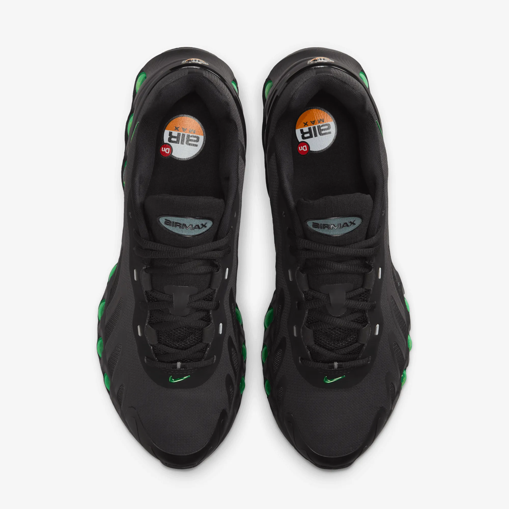 Move Light Nike | AIR MAX DN8 { BLACK/GREEN STRIKE-DK SMOKE GREY-BLACK