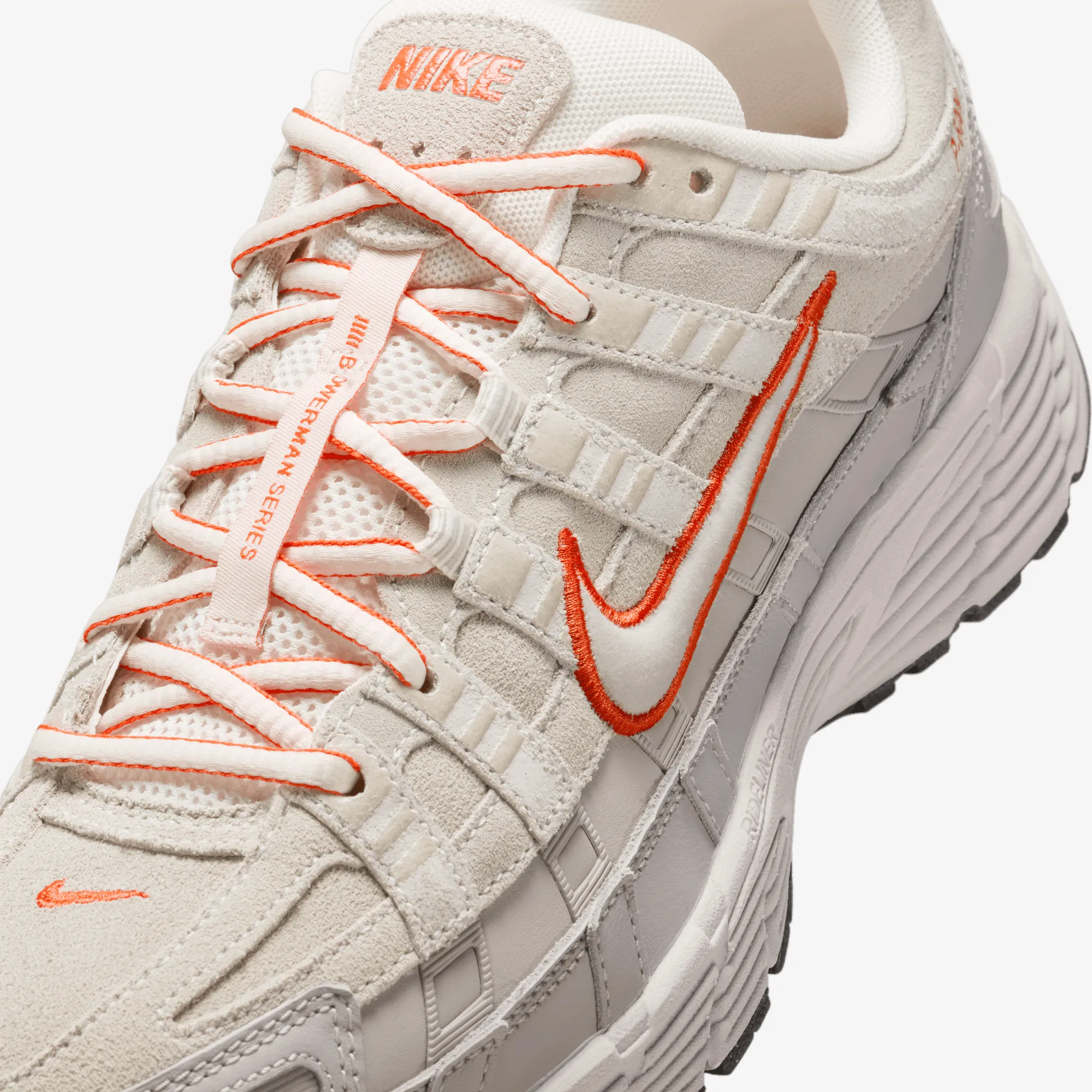 NIKE | P-6000 PRM { PHANTOM/PICANTE RED-COLLEGE GREY-BLACK Airy Design
