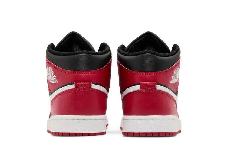 Ice Hike Partner Pace Air Jordan 1 Mid 'Gym Red Black White'