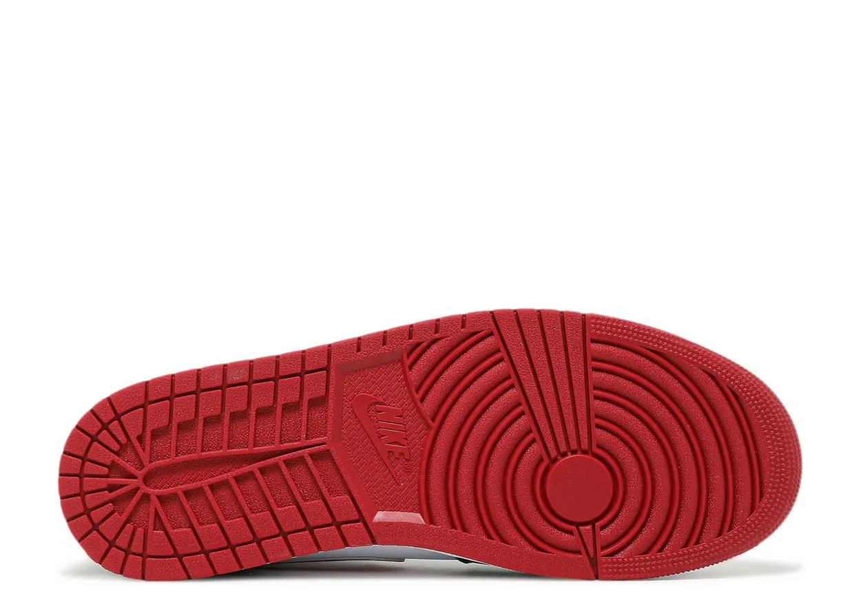 Air Jordan 1 Mid Gym Red Black White Relax Use