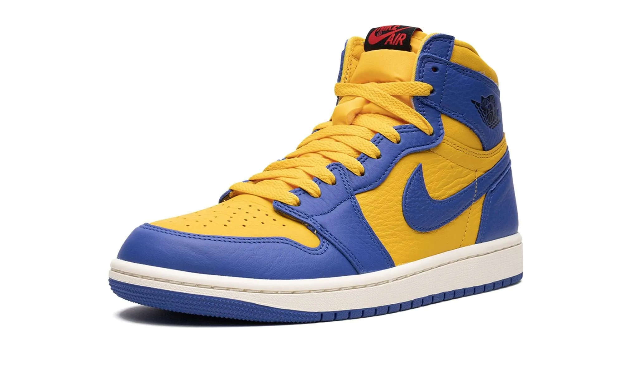 Wmns Air Jordan 1 High OG Wmns Reverse Laney Varsity Maize Snow Step