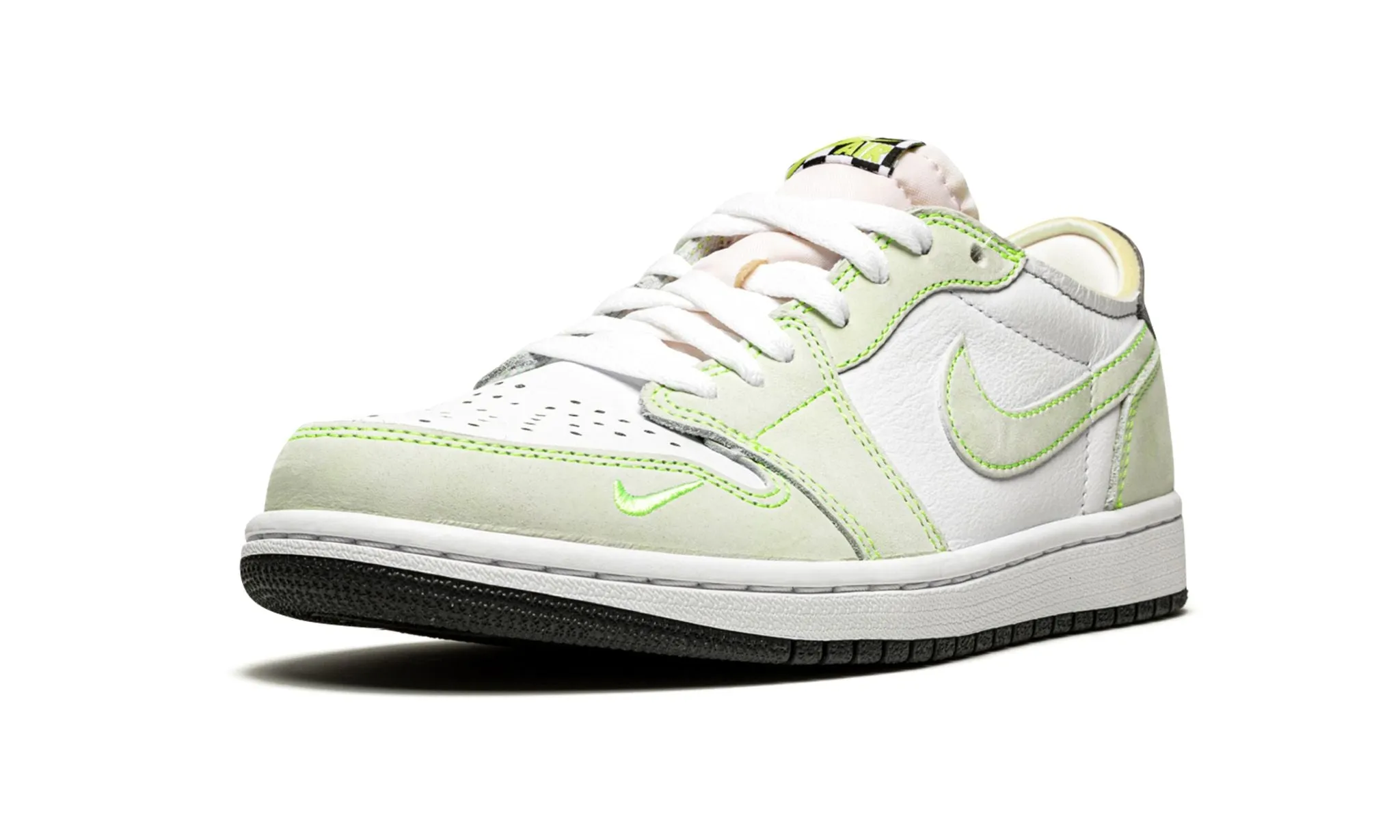 Carry Easy Fashion Glow Air Jordan 1 Low OG Ghost Green