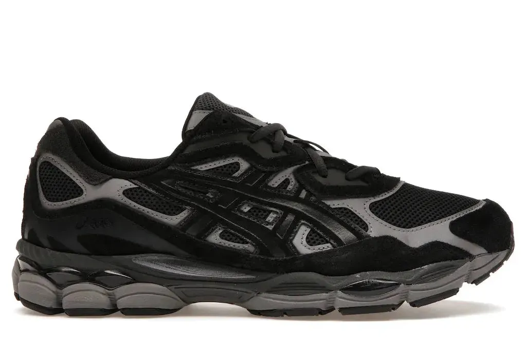 ASICS Gel-NYC Graphite Grey Black Flexible Arch