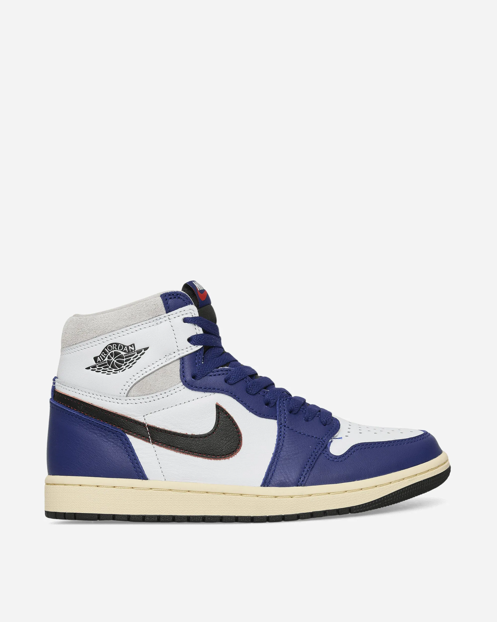 Air Jordan 1 High OG 'Rare Air' Sneakers White / Deep Royal Blue Agile Fit Pond Walk