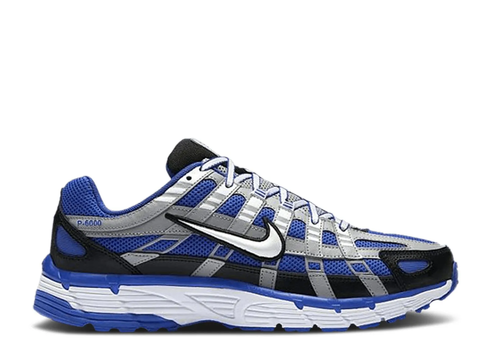 zipper shoes Nike P-6000 Racer Blue Flat Silver