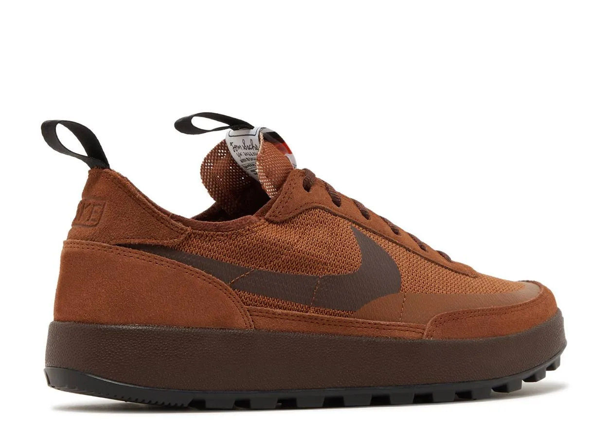 Padded collar NikeCraft General Purpose Shoe Tom Sachs Field Brown