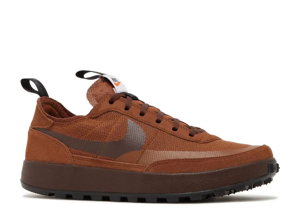 NikeCraft General Purpose Shoe Tom Sachs Field Brown Adjustable Fit