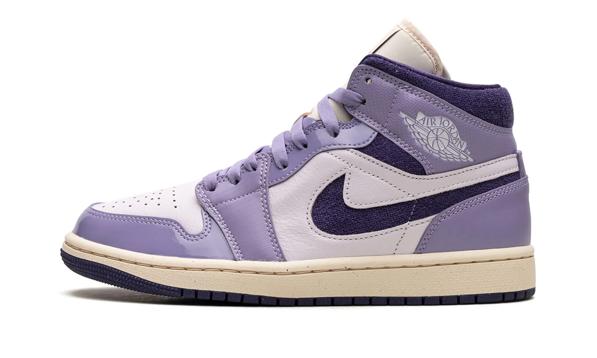 Wmns Air Jordan 1 Mid - Sky J Purple/Blue Berry Walk Routine