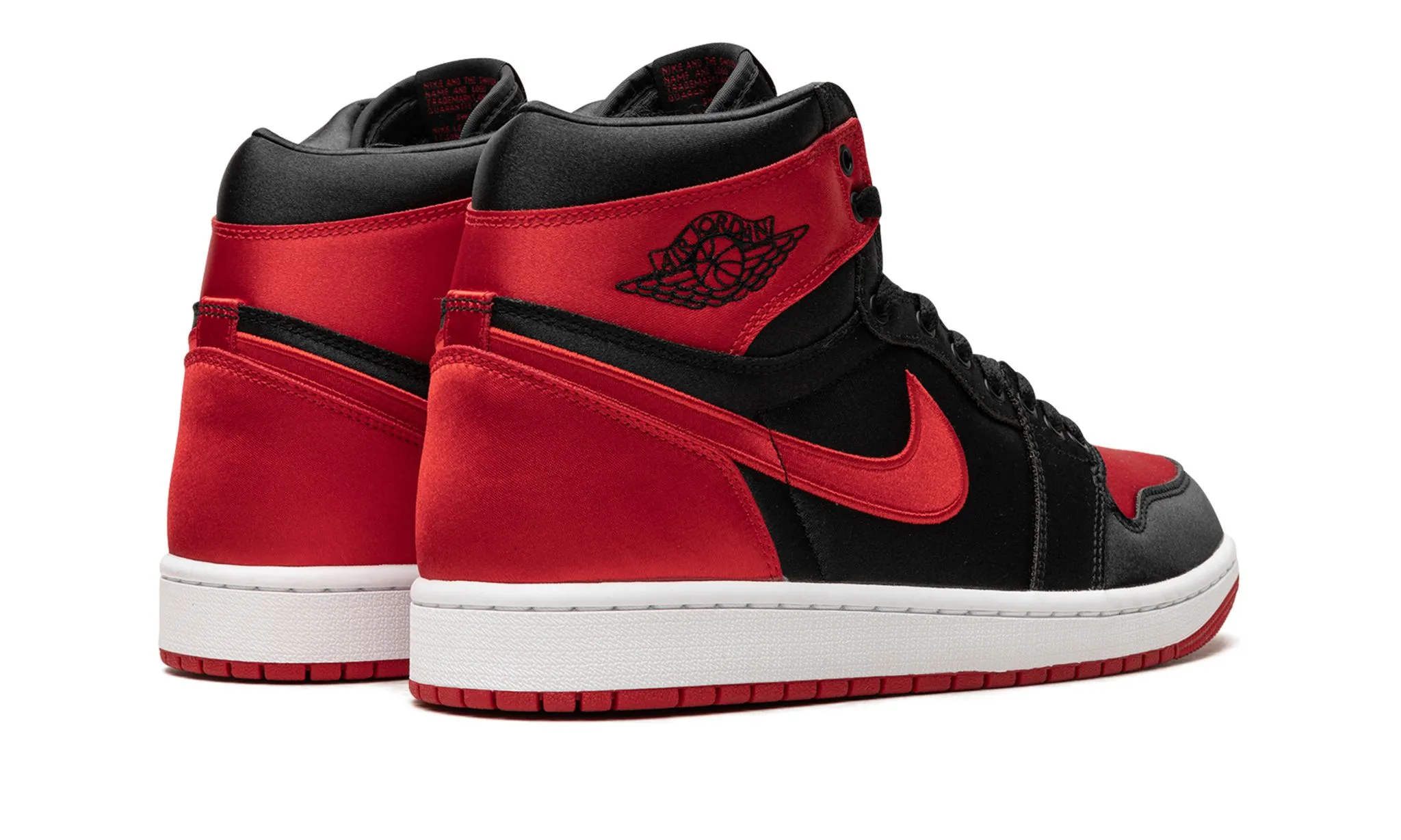 Work Shoes School Day Air Jordan 1 Retro High OG Satin Bred Womens
