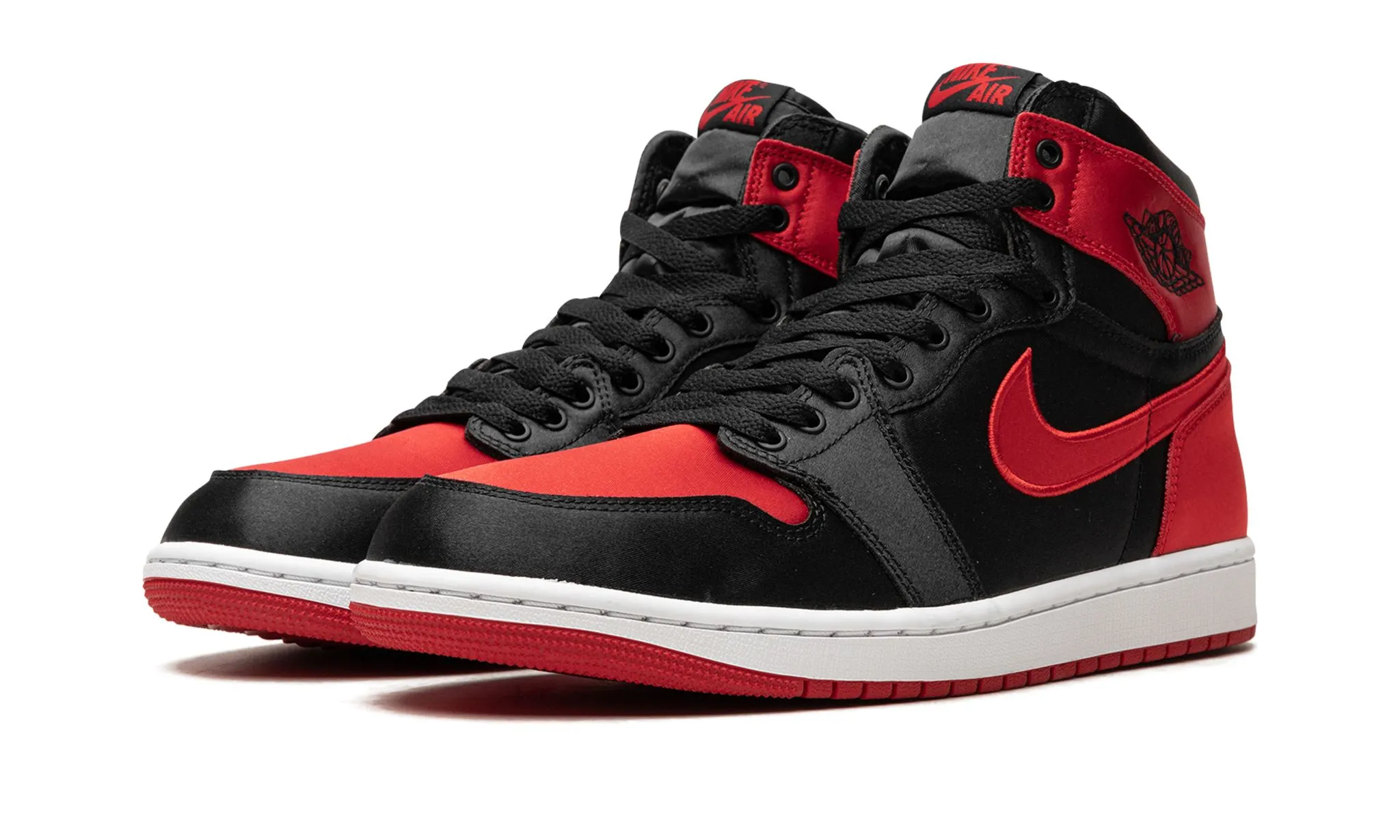 Air Jordan 1 Retro High OG Satin Bred Womens Moon Step Speed Step
