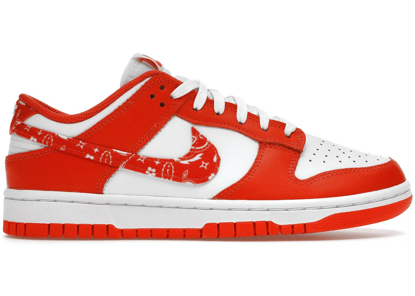 Nike Dunk Low Essential Paisley Pack Orange (W) Flexible Midsole