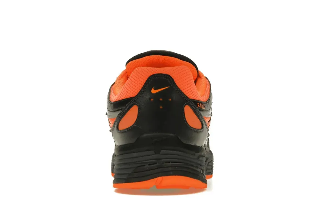 running in the snow shoes Low Impact Nike P-6000 Total Orange Black