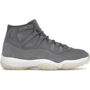 Durable Feel Jordan 11 Retro Pinnacle Grey Suede